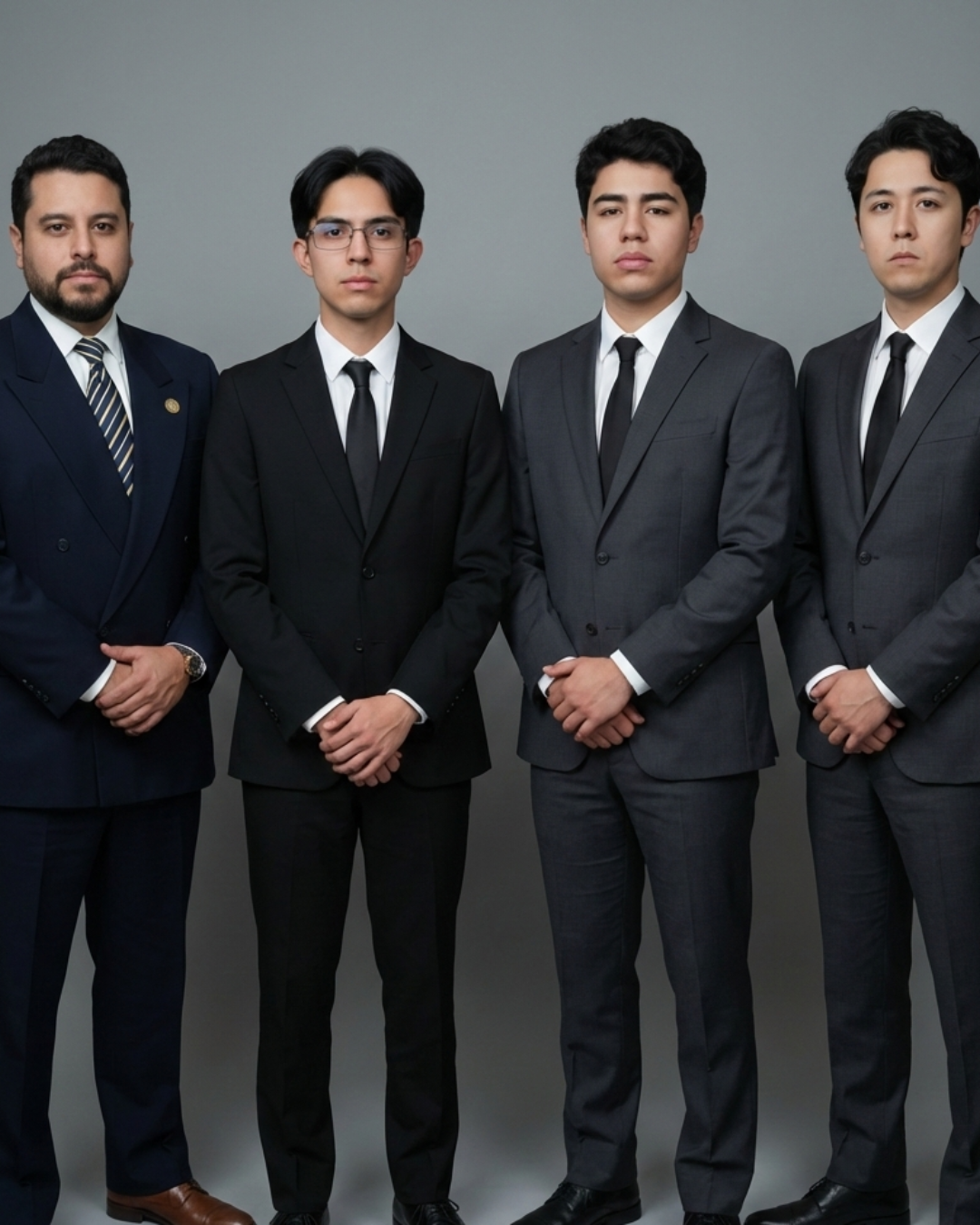 Integrantes del Trío Noche Serena MTY interpretando boleros en vivo