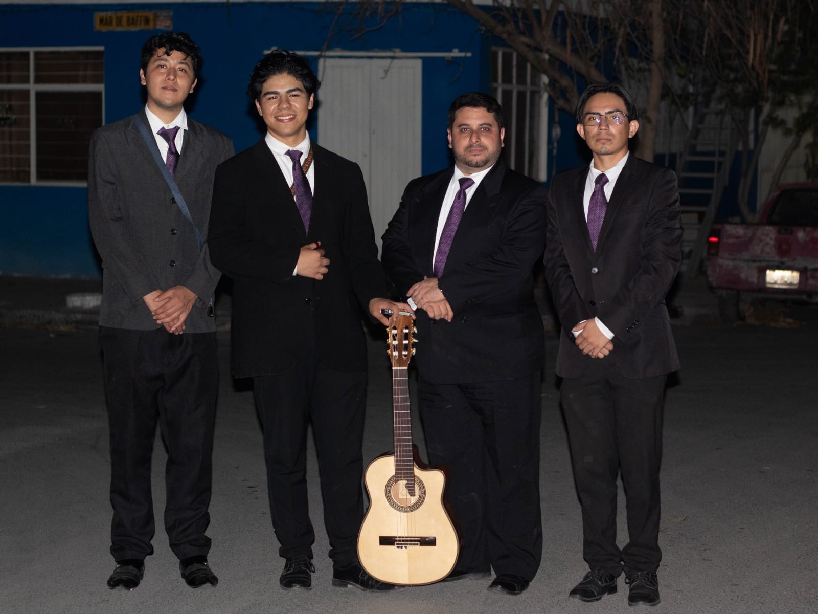 Integrantes del Trío Noche Serena MTY